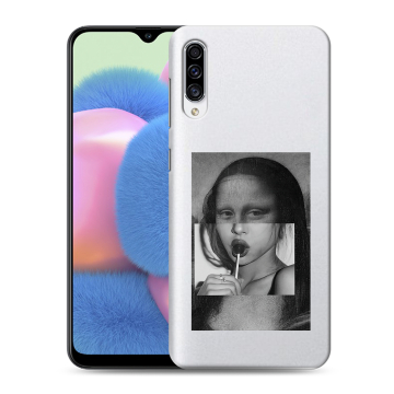 Силиконовый чехол на Samsung Galaxy A30s с принтом Мона Лиза