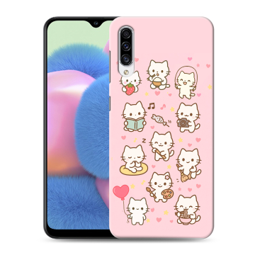 Силиконовый чехол на Samsung Galaxy A30s с принтом Hello Kitty Хелоу Кити