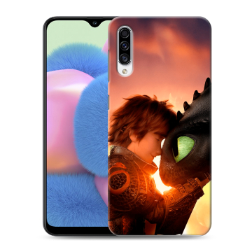 Силиконовый чехол на Samsung Galaxy A30s с принтом Как приручить дракона