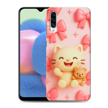 Силиконовый чехол на Samsung Galaxy A30s с принтом для девочек