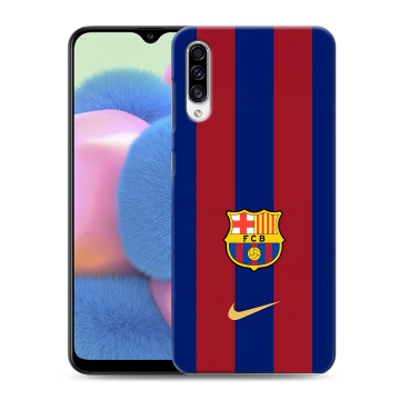 Силиконовый чехол на Samsung Galaxy A30s с принтом Барселона Barcelona