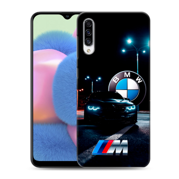 Силиконовый чехол на Samsung Galaxy A30s с принтом БМВ BMW Силиконовый чехол на Samsung Galaxy A30s с принтом БМВ BMW