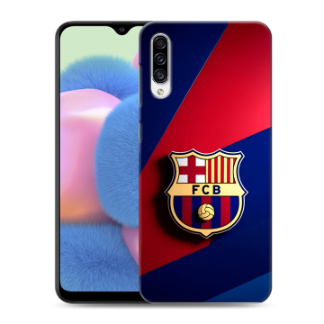 Силиконовый чехол на Samsung Galaxy A30s с принтом Барселона Barcelona