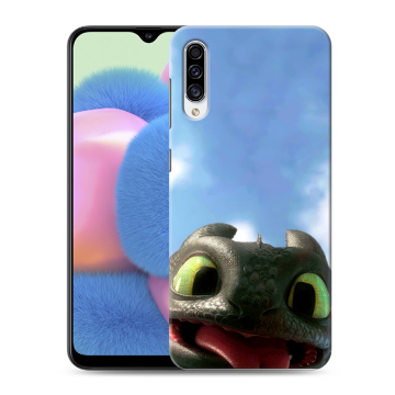 Силиконовый чехол на Samsung Galaxy A30s с принтом Как приручить дракона