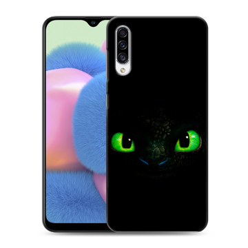 Силиконовый чехол на Samsung Galaxy A30s с принтом Как приручить дракона