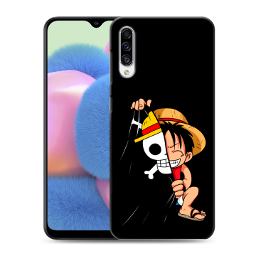Силиконовый чехол на Samsung Galaxy A30s с принтом One Piece Ван Пис Силиконовый чехол на Samsung Galaxy A30s с принтом One Piece Ван Пис
