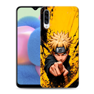 Силиконовый чехол на Samsung Galaxy A30s с принтом Naruto Наруто