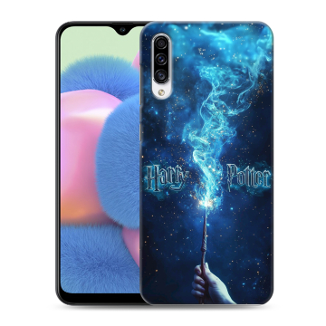 Силиконовый чехол на Samsung Galaxy A30s с принтом Harry Potter Гарри Поттер