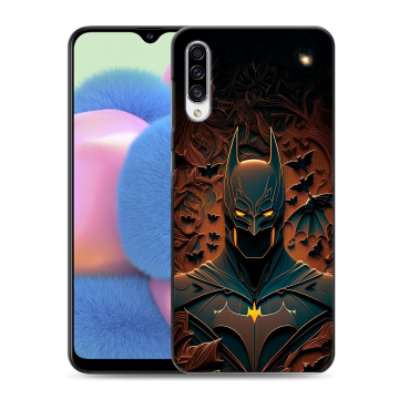 Силиконовый чехол на Samsung Galaxy A30s с принтом Batman Бэтмен Силиконовый чехол на Samsung Galaxy A30s с принтом Batman Бэтмен