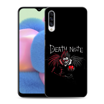 Силиконовый чехол на Samsung Galaxy A30s с принтом Death note Тетрадь смерти