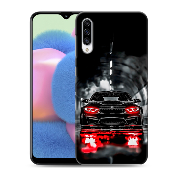 Силиконовый чехол на Samsung Galaxy A30s с принтом BMW БМВ Силиконовый чехол на Samsung Galaxy A30s с принтом BMW БМВ