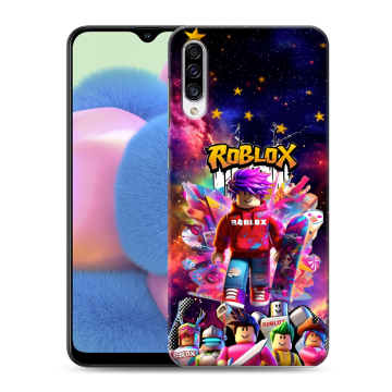 Силиконовый чехол на Samsung Galaxy A30s с принтом Roblox Роблокс Силиконовый чехол на Samsung Galaxy A30s с принтом Roblox Роблокс