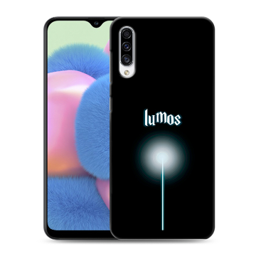 Силиконовый чехол на Samsung Galaxy A30s с принтом Harry Potter Гарри Поттер