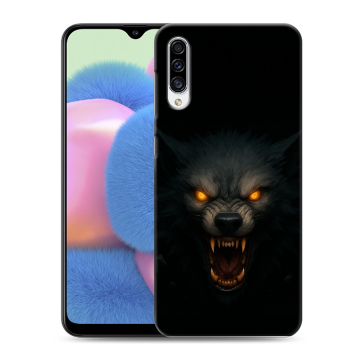 Силиконовый чехол на Samsung Galaxy A30s с принтом Волк Силиконовый чехол на Samsung Galaxy A30s с принтом Волк