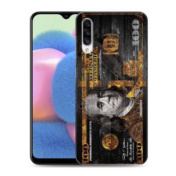 Силиконовый чехол на Samsung Galaxy A30s с принтом Доллар деньги