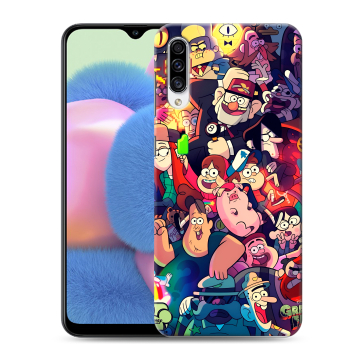 Силиконовый чехол на Samsung Galaxy A30s с принтом Gravity Falls Гравити Фолз