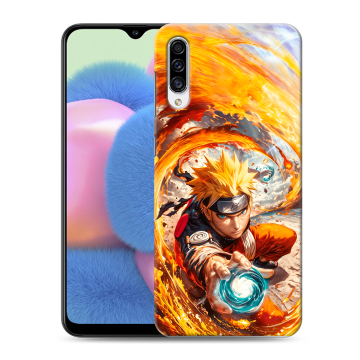 Силиконовый чехол на Samsung Galaxy A30s с принтом Аниме Наруто Naruto