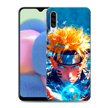 Силиконовый чехол на Samsung Galaxy A30s с принтом Аниме Наруто Naruto