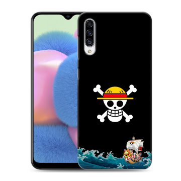 Силиконовый чехол на Samsung Galaxy A30s с принтом One Piece Ван Пис