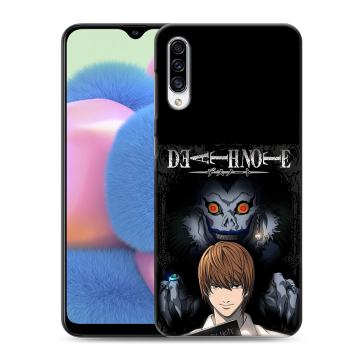 Силиконовый чехол на Samsung Galaxy A30s с принтом Death note Тетрадь смерти Силиконовый чехол на Samsung Galaxy A30s с принтом Death note Тетрадь смерти