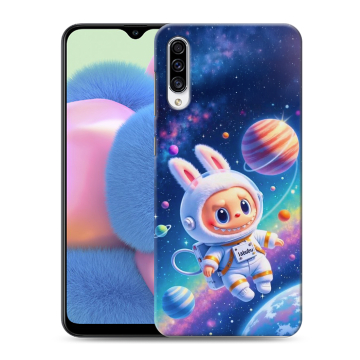 Силиконовый чехол на Samsung Galaxy A30s с принтом Labubu Лабубу
