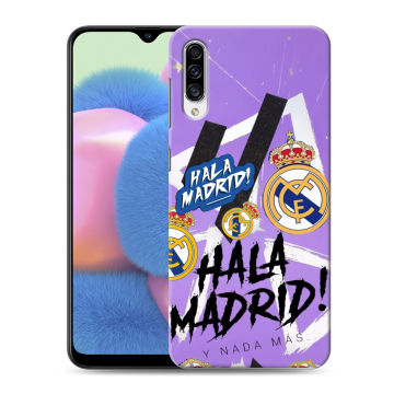 Силиконовый чехол на Samsung Galaxy A30s с принтом Real Madrid Реал Мадрид