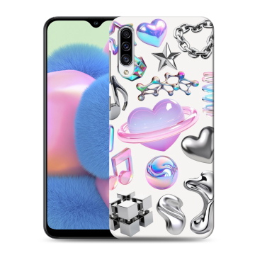 Силиконовый чехол на Samsung Galaxy A30s с принтом Y2K