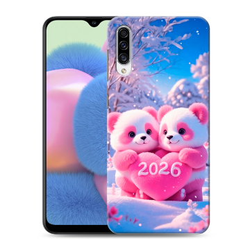 Силиконовый чехол на Samsung Galaxy A30s с принтом Новый год Силиконовый чехол на Samsung Galaxy A30s с принтом Новый год