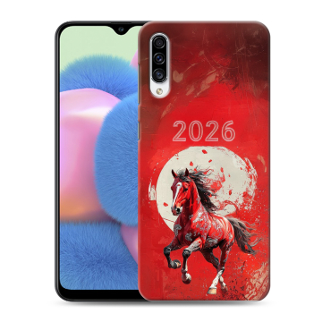 Силиконовый чехол на Samsung Galaxy A30s с принтом Новый год Силиконовый чехол на Samsung Galaxy A30s с принтом Новый год