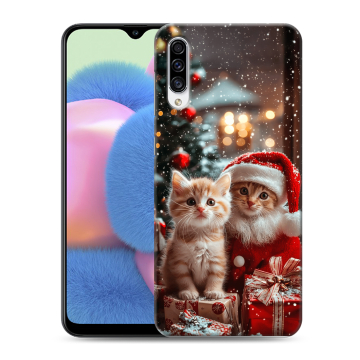 Силиконовый чехол на Samsung Galaxy A30s с принтом Новый год Силиконовый чехол на Samsung Galaxy A30s с принтом Новый год