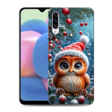 Силиконовый чехол на Samsung Galaxy A30s с принтом Новый год Силиконовый чехол на Samsung Galaxy A30s с принтом Новый год