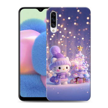Силиконовый чехол на Samsung Galaxy A30s с принтом Новый год Силиконовый чехол на Samsung Galaxy A30s с принтом Новый год