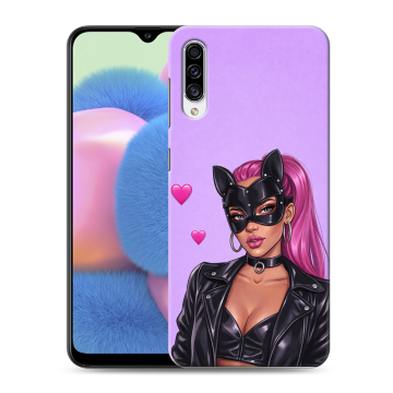 Силиконовый чехол на Samsung Galaxy A30s с принтом женский Силиконовый чехол на Samsung Galaxy A30s с принтом женский