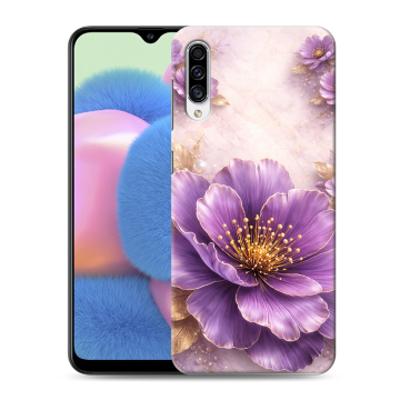 Силиконовый чехол на Samsung Galaxy A30s с принтом женский