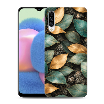 Силиконовый чехол на Samsung Galaxy A30s с принтом женский
