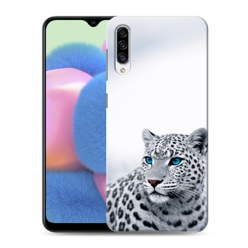 Силиконовый чехол на Samsung Galaxy A30s с принтом женский