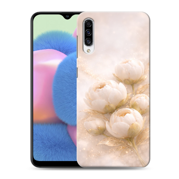 Силиконовый чехол на Samsung Galaxy A30s с принтом женский