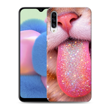 Силиконовый чехол на Samsung Galaxy A30s с принтом для девочек