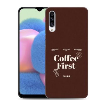 Силиконовый чехол на Samsung Galaxy A30s с принтом женский