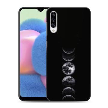 Силиконовый чехол на Samsung Galaxy A30s с принтом женский