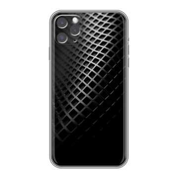 Силиконовый чехол на Iphone 11 Pro с принтом Текстура металла Силиконовый чехол на Iphone 11 Pro с принтом Текстура металла