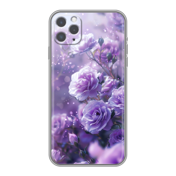 Силиконовый чехол на Iphone 11 Pro с принтом Розы цветы Силиконовый чехол на Iphone 11 Pro с принтом Розы цветы