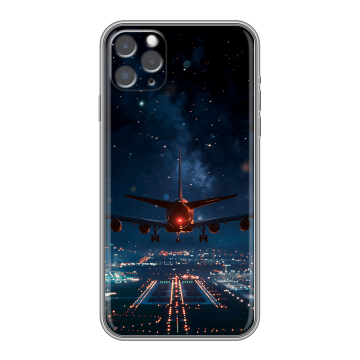 Силиконовый чехол на Iphone 11 Pro с принтом самолет Силиконовый чехол на Iphone 11 Pro с принтом самолет