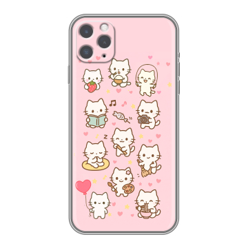 Силиконовый чехол на Iphone 11 Pro с принтом Hello Kitty Хелоу Кити Силиконовый чехол на Iphone 11 Pro с принтом Hello Kitty Хелоу Кити