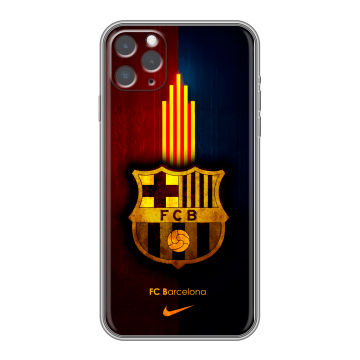 Силиконовый чехол на Iphone 11 Pro с принтом Барселона Barcelona