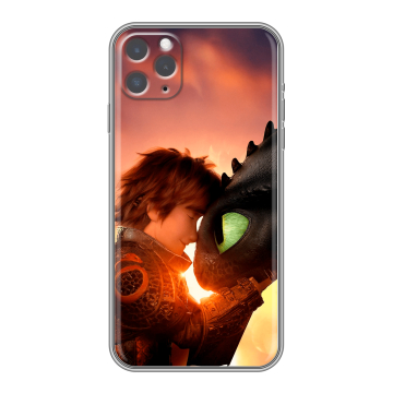 Силиконовый чехол на Iphone 11 Pro с принтом Как приручить дракона Силиконовый чехол на Iphone 11 Pro с принтом Как приручить дракона