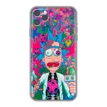 Силиконовый чехол на Iphone 11 Pro с принтом Рик и Морти Rick Morty Силиконовый чехол на Iphone 11 Pro с принтом Рик и Морти Rick Morty
