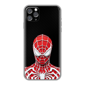 Силиконовый чехол на Iphone 11 Pro с принтом человек паук spiderman Силиконовый чехол на Iphone 11 Pro с принтом человек паук spiderman