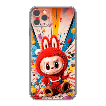 Силиконовый чехол на Iphone 11 Pro с принтом Labubu Лабубу Силиконовый чехол на Iphone 11 Pro с принтом Labubu Лабубу