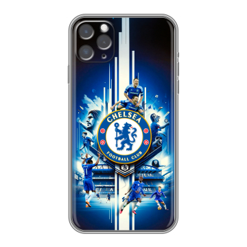 Силиконовый чехол на Iphone 11 Pro с принтом Chelsea Челси